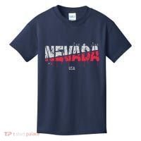 Distressed Nevada Usa Kids T-Shirt thumb 0