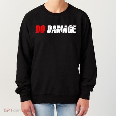 Do Damage Baseball Women's Sweatshirt