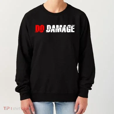 Do Damage Baseball Women's Sweatshirt