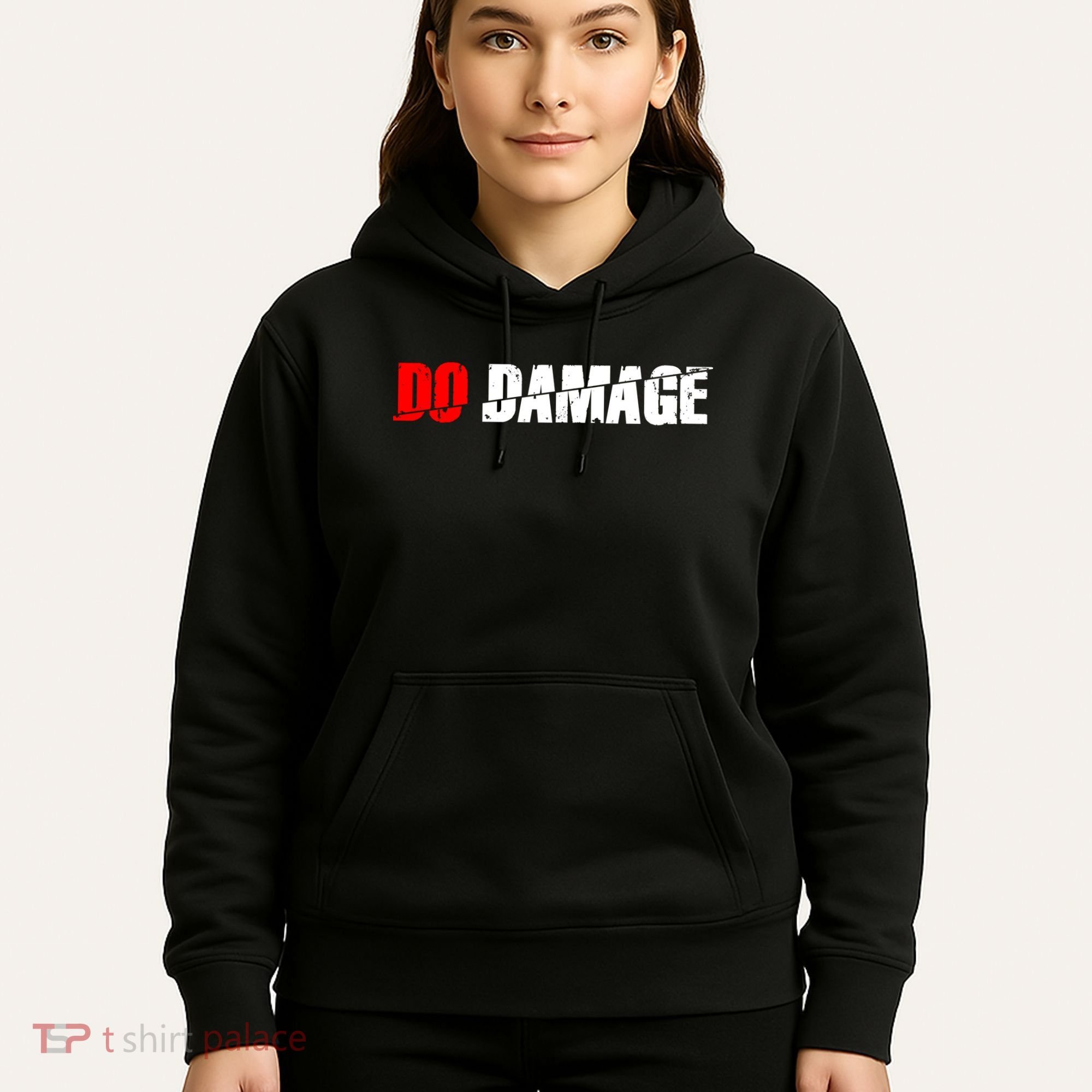 Do Damage Baseball Hoodie