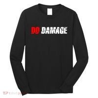 Do Damage Baseball Long Sleeve Shirt thumb 0
