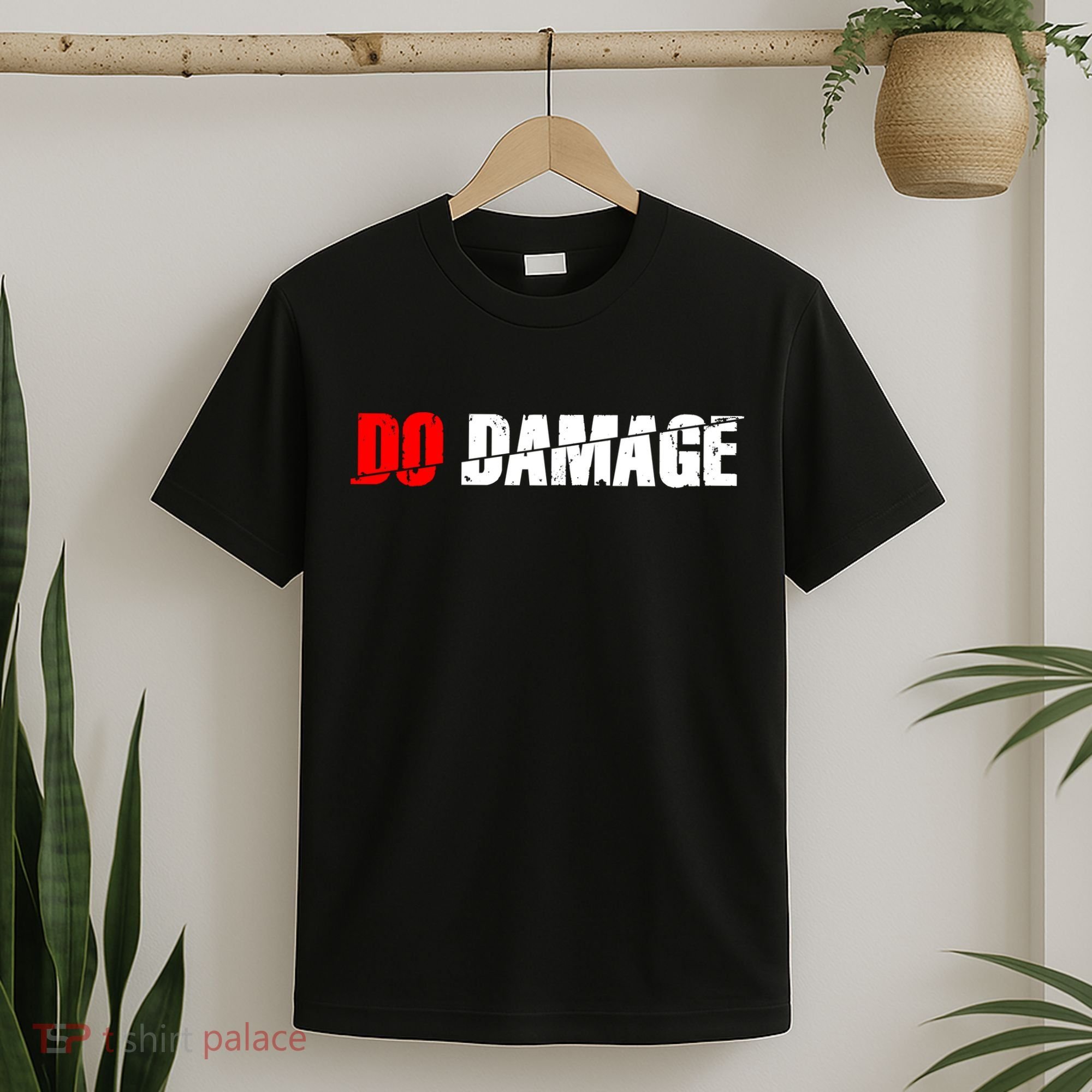 Do Damage Baseball T-Shirt