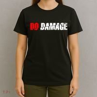 Do Damage Baseball T-Shirt thumb 4