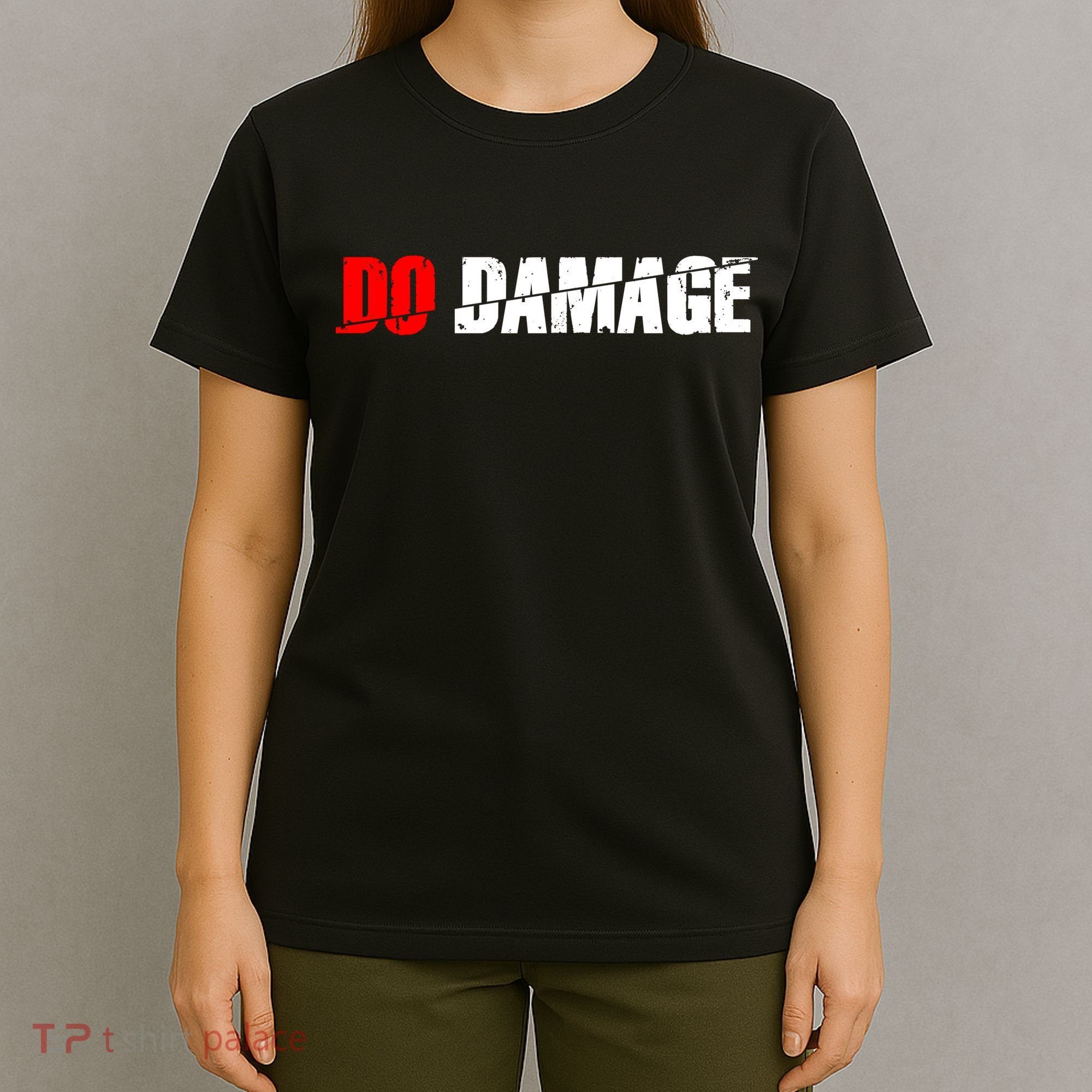 Do Damage Baseball T-Shirt