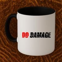 Do Damage Baseball Coffee Mug thumb 2