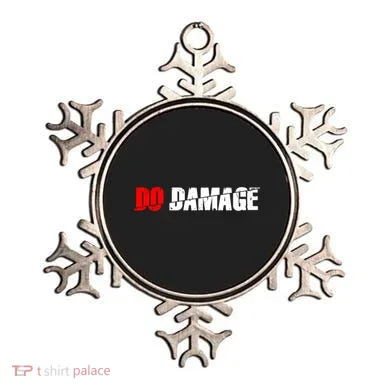 Do Damage Baseball Ornament