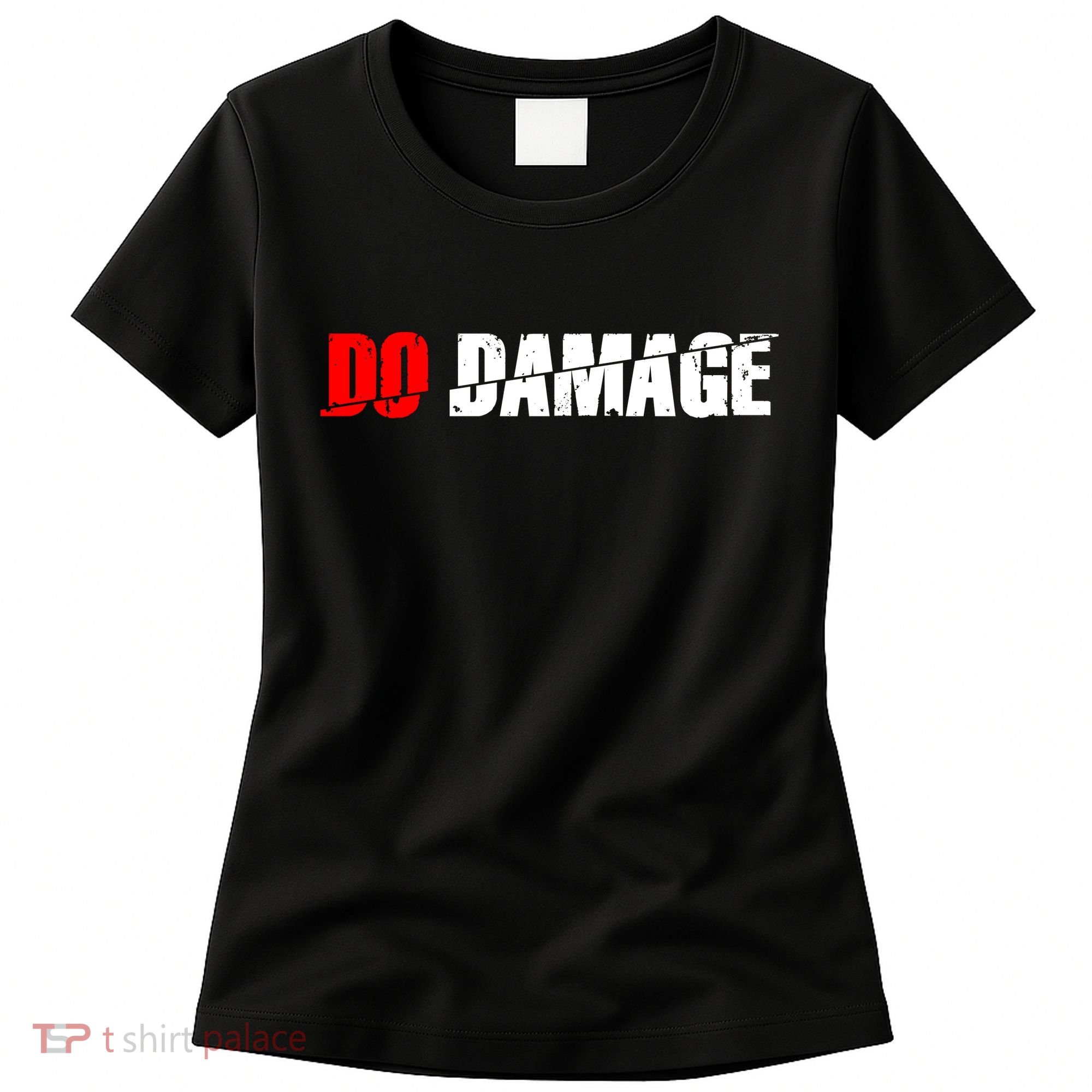 Do Damage Baseball Women's T-Shirt
