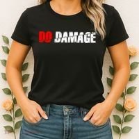Do Damage Baseball Women's T-Shirt thumb 2