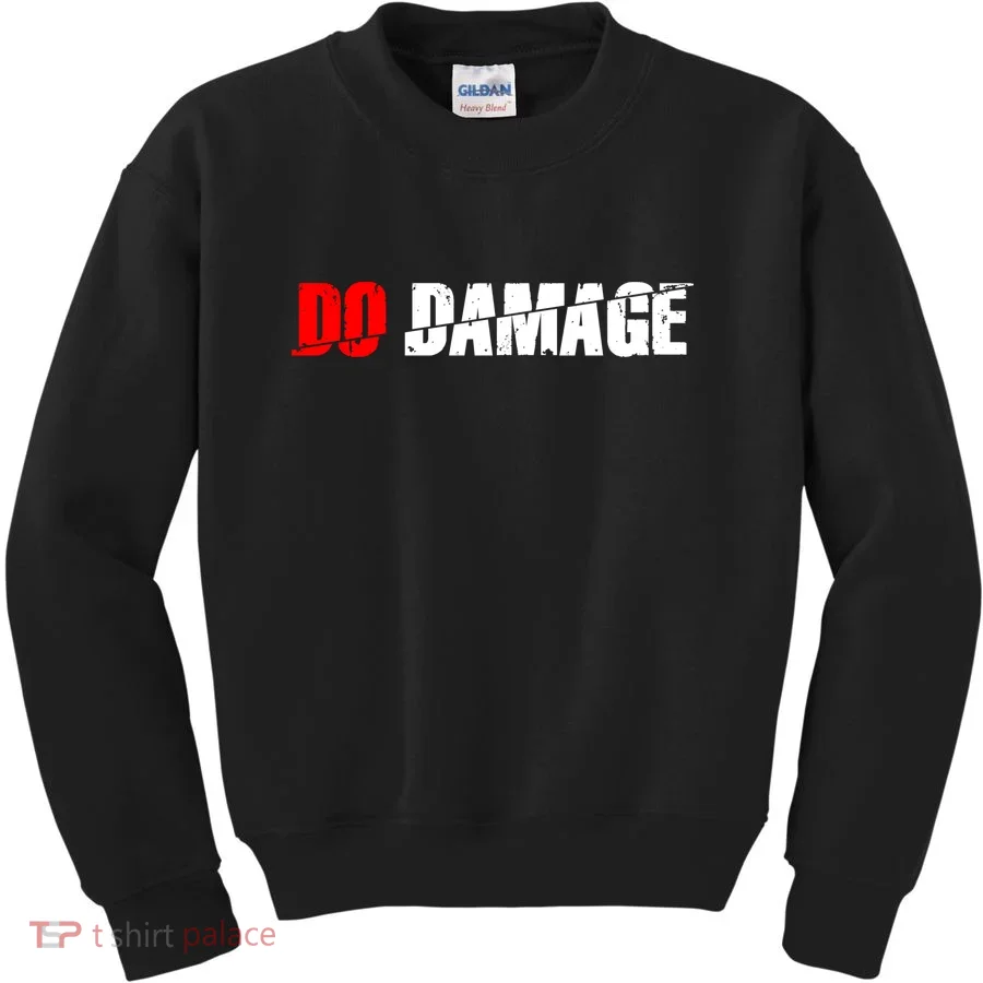 Do Damage Baseball Kids Sweatshirt