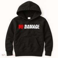 Do Damage Baseball Kids Hoodie thumb 0
