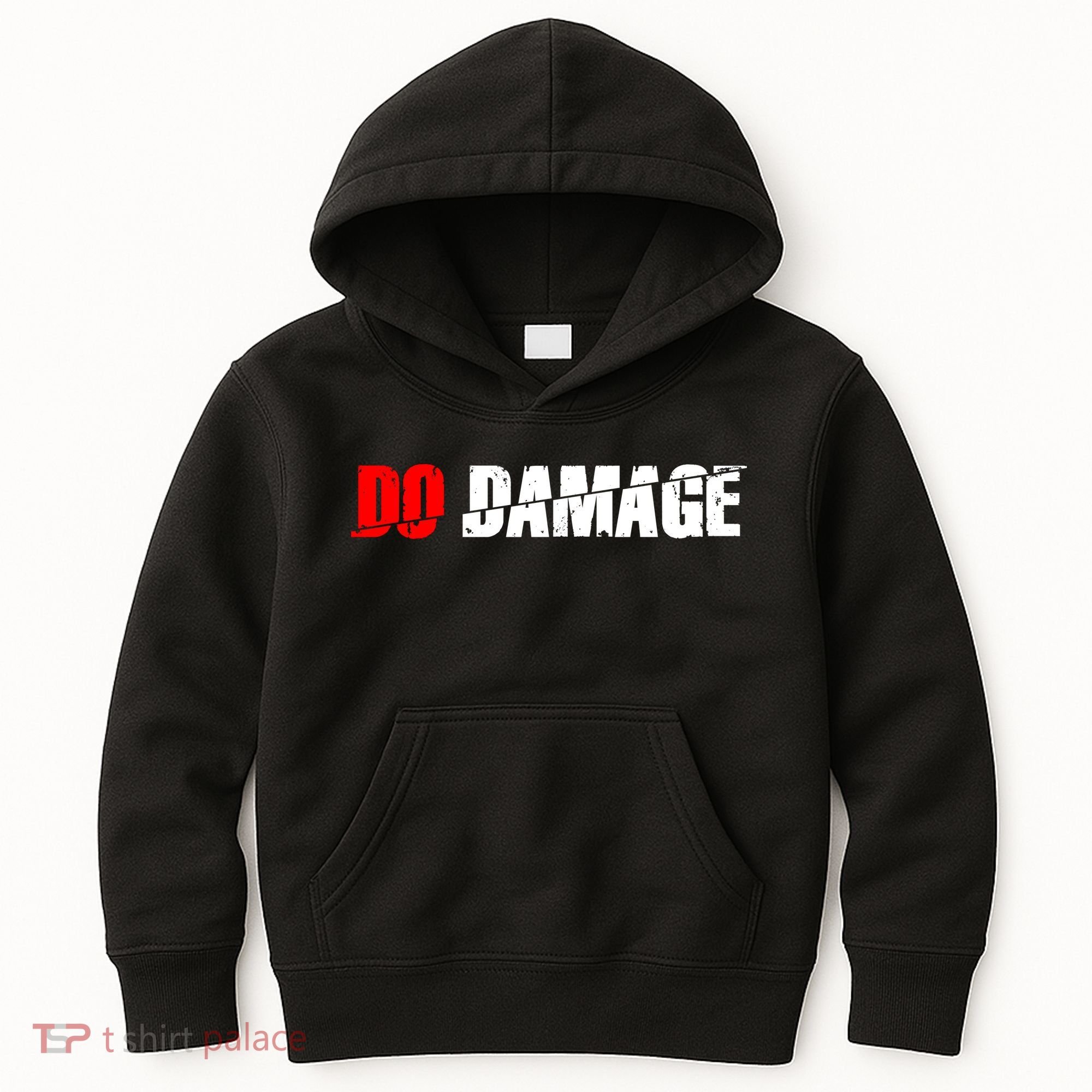 Do Damage Baseball Kids Hoodie