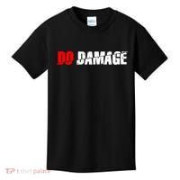 Do Damage Baseball Kids T-Shirt thumb 0