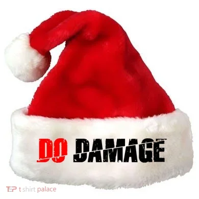Do Damage Baseball Santa Hat
