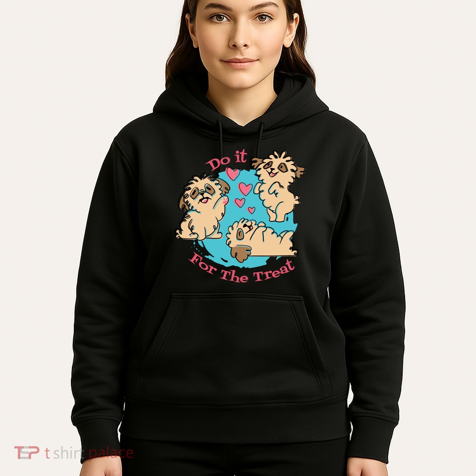 Do It For The Treat Cute Dogs Hoodie