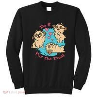 Do It For The Treat Cute Dogs Sweatshirt thumb 0