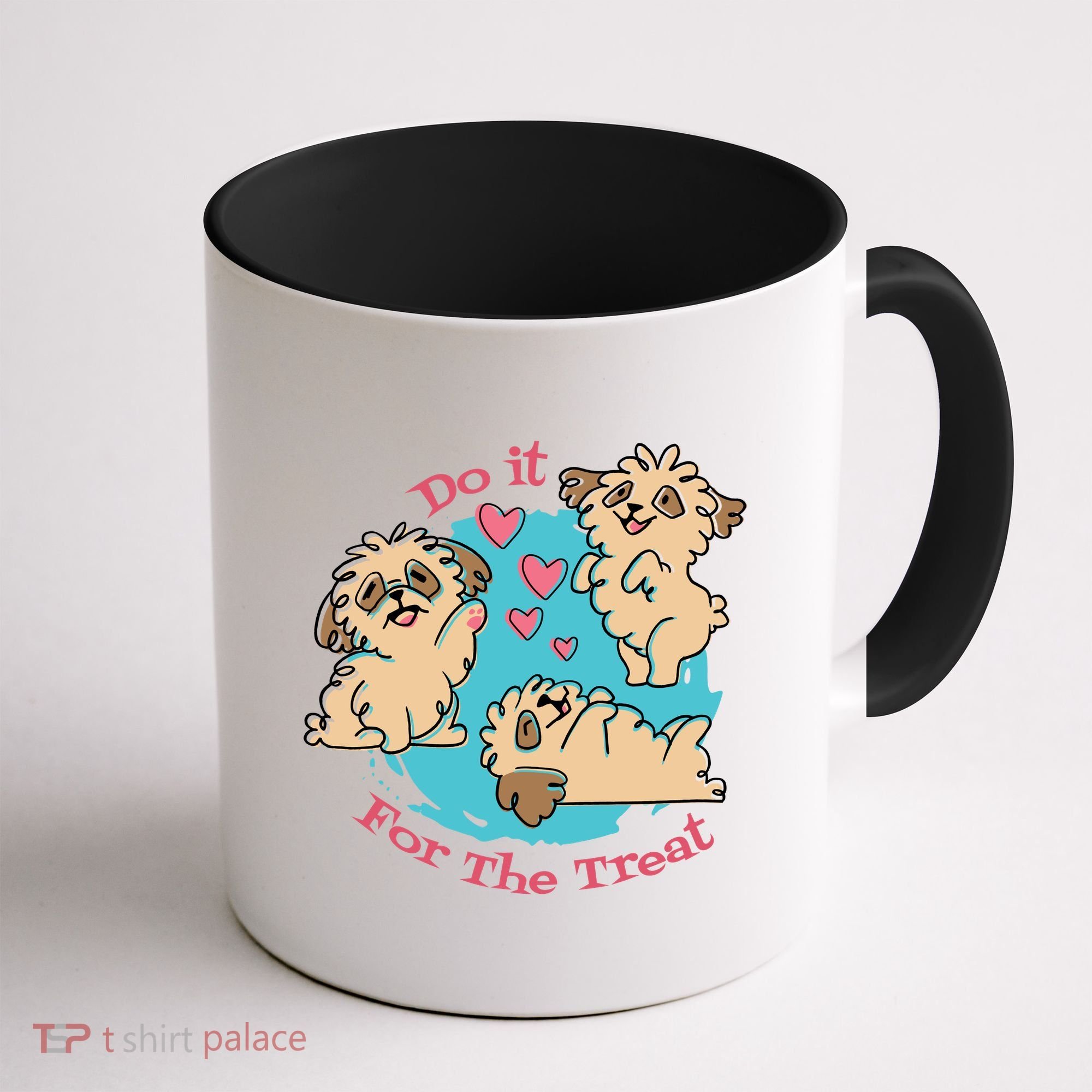 Do It For The Treat Cute Dogs Coffee Mug