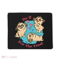 Do It For The Treat Cute Dogs Mousepad thumb 0