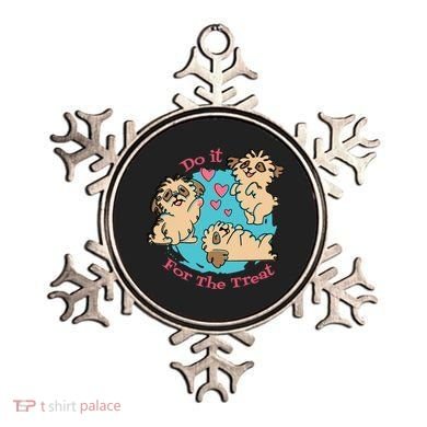 Do It For The Treat Cute Dogs Ornament