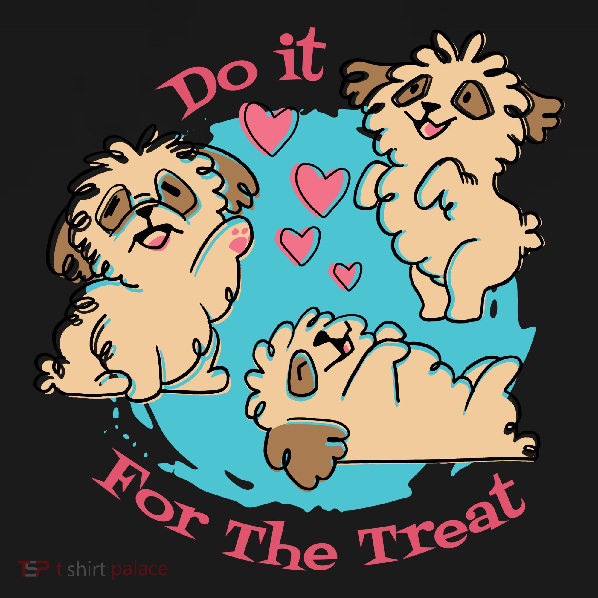 Do It For The Treat Cute Dogs Ornament