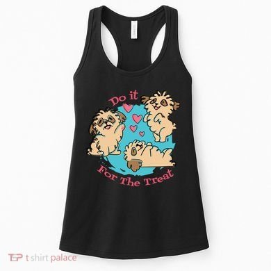 Do It For The Treat Cute Dogs Women's Tank Top