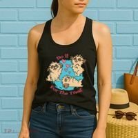 Do It For The Treat Cute Dogs Women's Tank Top thumb 2