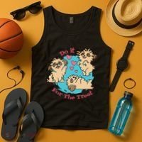 Do It For The Treat Cute Dogs Tank Top thumb 4