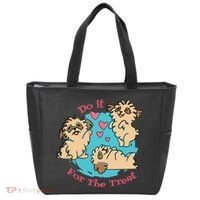 Do It For The Treat Cute Dogs Tote Bag thumb 0