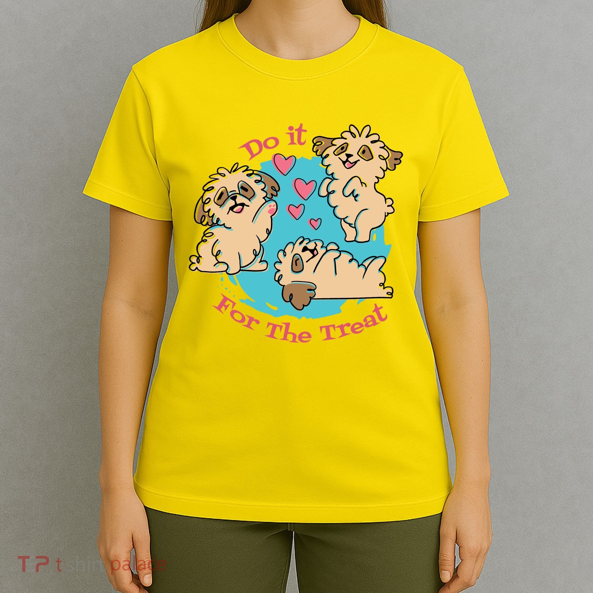 Do It For The Treat Cute Dogs T-Shirt