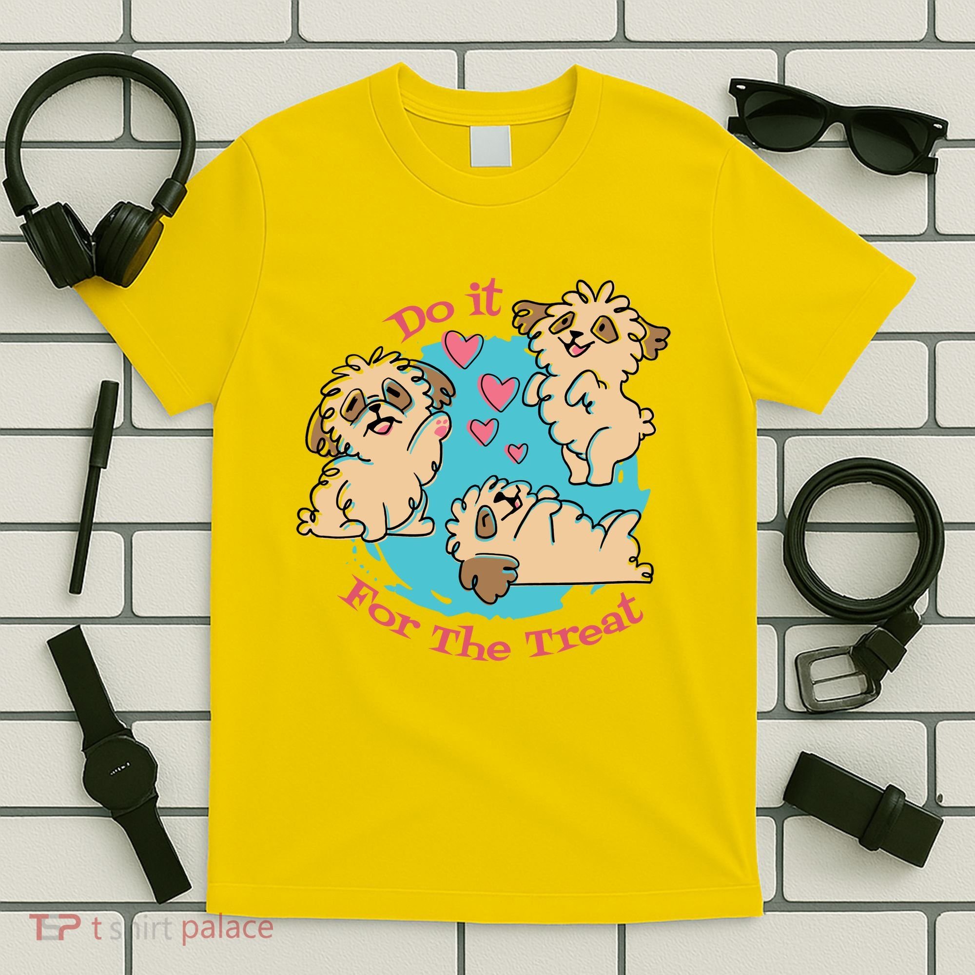Do It For The Treat Cute Dogs T-Shirt