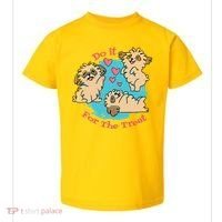 Do It For The Treat Cute Dogs Toddler T-Shirt thumb 0