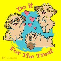 Do It For The Treat Cute Dogs Toddler T-Shirt thumb 2