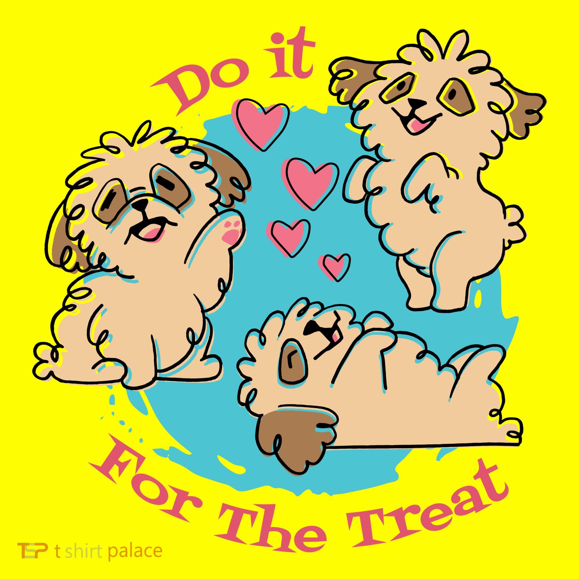 Do It For The Treat Cute Dogs Kids Long Sleeve Shirt