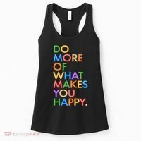 Do More of What Makes You Happy Women's Tank Top thumb 0