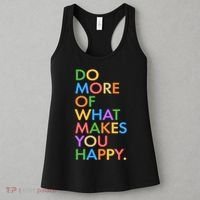 Do More of What Makes You Happy Women's Tank Top thumb 3