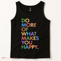 Do More Of What Makes You Happy Tank Top thumb 2