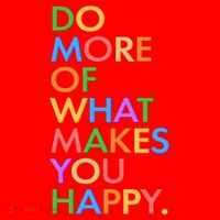 Do More Of What Makes You Happy Santa Hat thumb 1