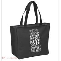 Do No Harm But Take No Shit Tote Bag thumb 2