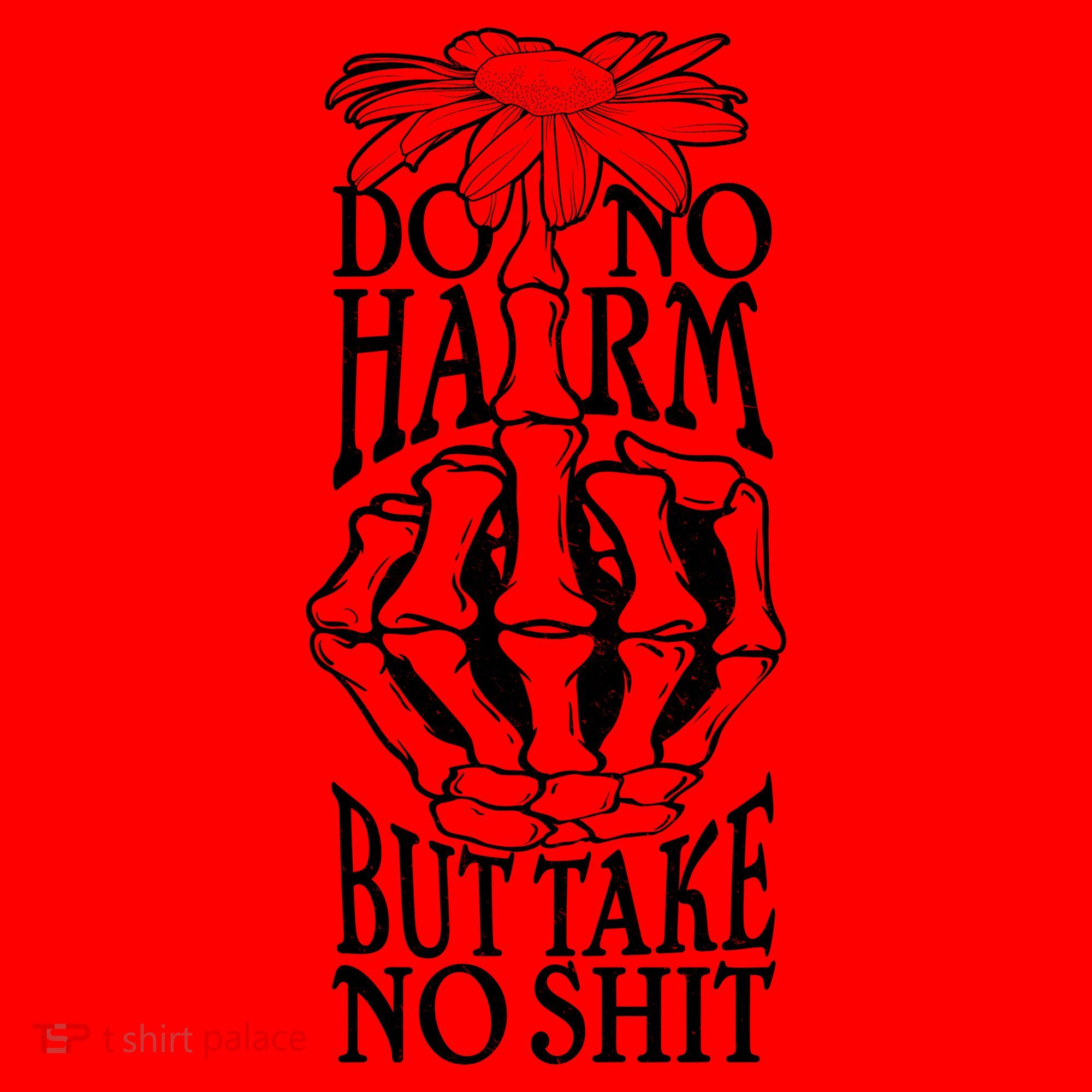 Do No Harm But Take No Shit Santa Hat