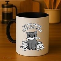 Do No Harm Take No Shit Coffee Mug thumb 4