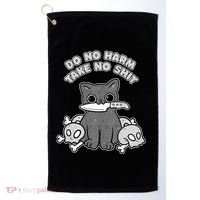Do No Harm Take No Shit Golf Towel thumb 0