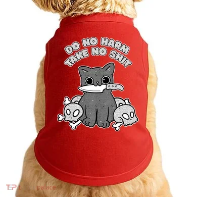 Do No Harm Take No Shit Doggie Tank