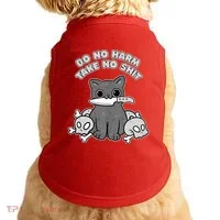 Do No Harm Take No Shit Doggie Tank thumb 0