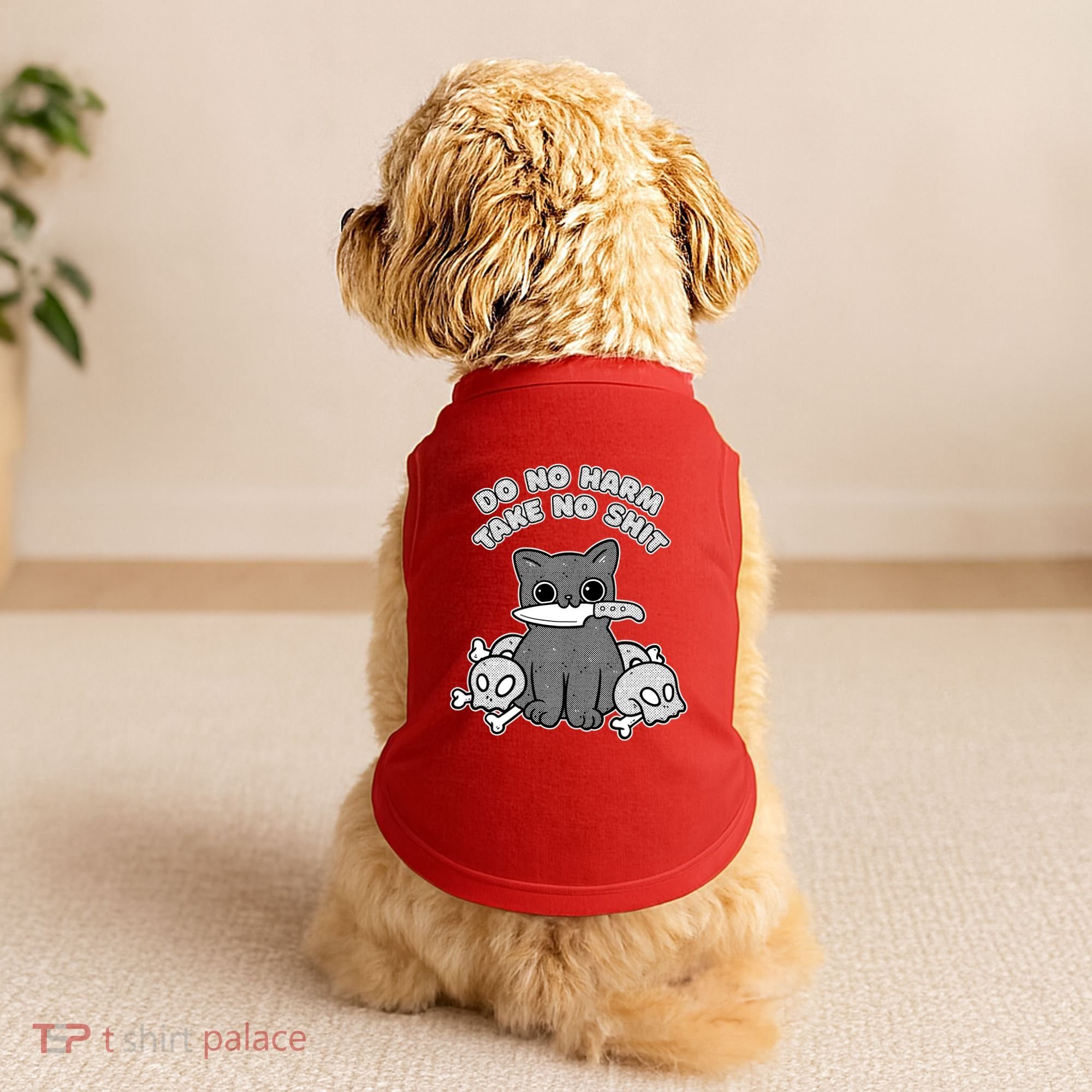 Do No Harm Take No Shit Doggie Tank