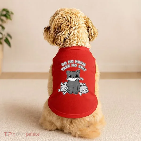 Do No Harm Take No Shit Doggie Tank