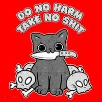 Do No Harm Take No Shit Doggie Tank thumb 4