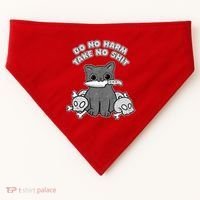 Do No Harm Take No Shit USA-Made Doggie Bandana thumb 0