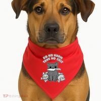 Do No Harm Take No Shit USA-Made Doggie Bandana thumb 1