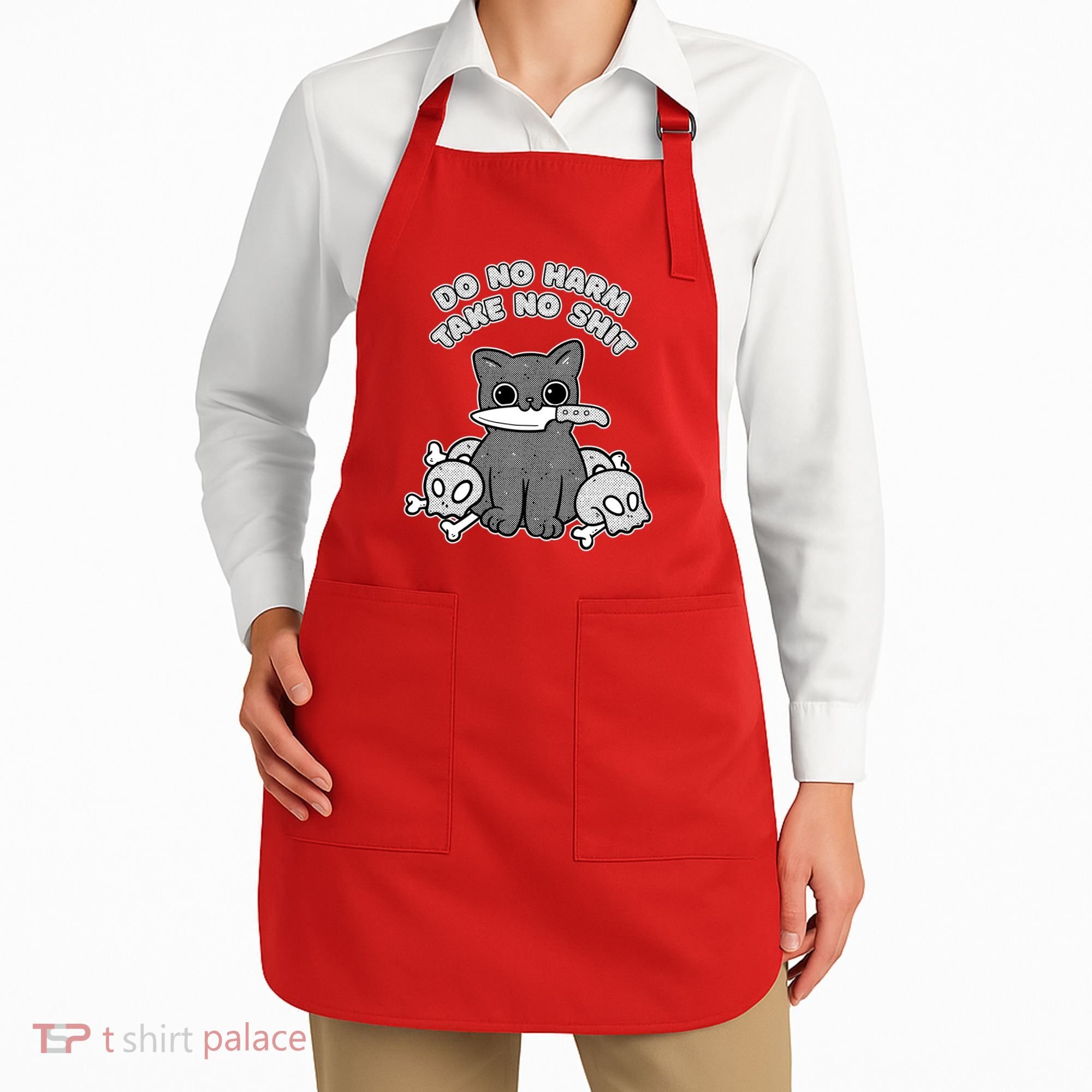 Do No Harm Take No Shit Apron