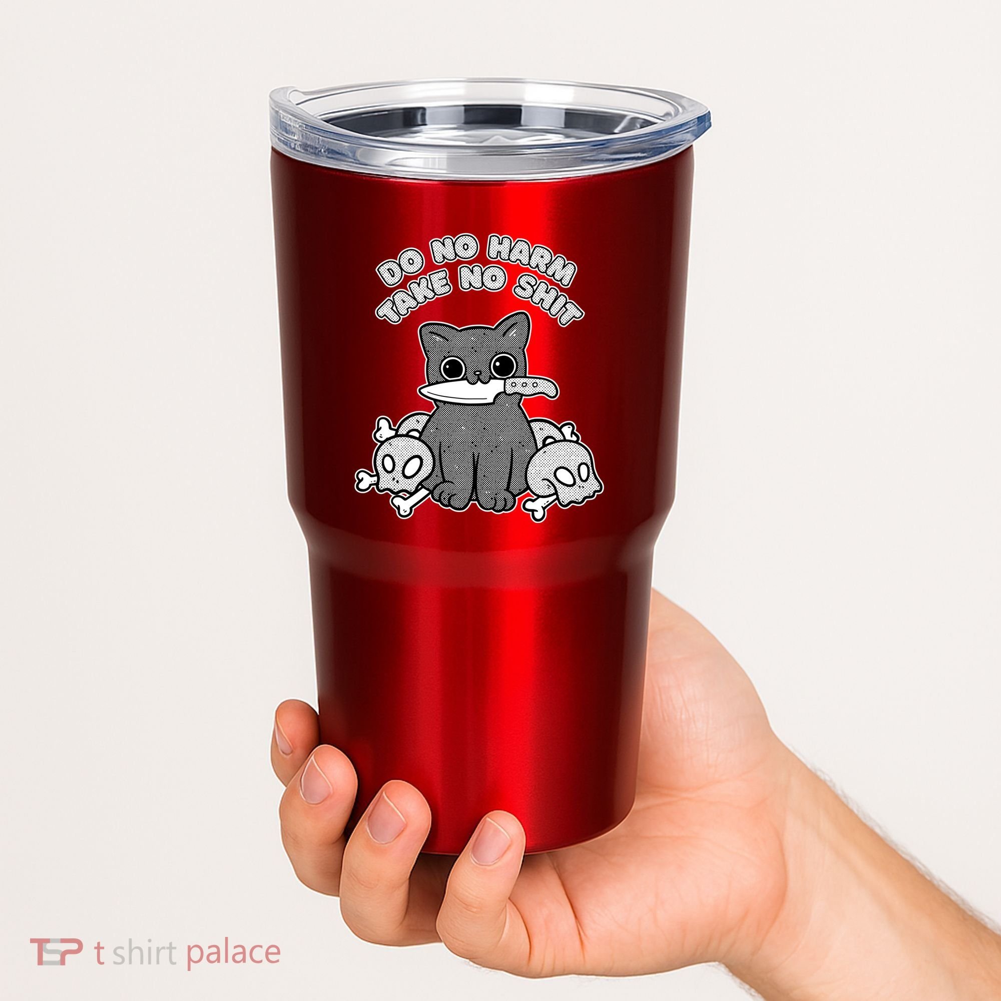 Do No Harm Take No Shit Tumbler