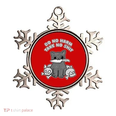 Do No Harm Take No Shit Ornament
